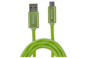 Кабель для зарядки телефона (Type-C) зеленый 1м WIIIX (CBL710-UTC-10G)
